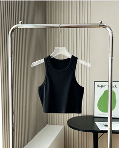 Y0432 Nuovo <span class=keywords><strong>Top</strong></span> Senza Maniche con Canotta, Casual e Sportivo, Vestibilità Slim e Modellante - Product Image 5