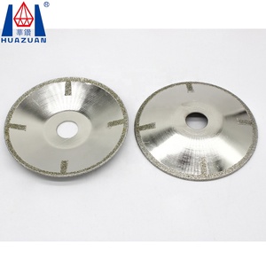 HUAZUAN 125mm mármol continuo diamante Masonrny ángulo <span class=keywords><strong>Drinder</strong></span> discos hoja de sierra para piedra - Product Image 3