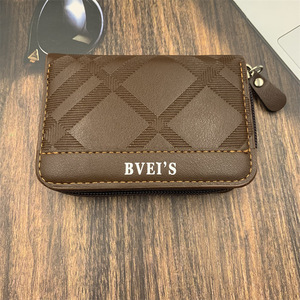 Nouveau Cross Border Hommes Business Style Mini <span class=keywords><strong>Carte</strong></span> Portefeuille Ultra Léger Simple Multi-Slot Lettre Ouvert Polyester Zéro <span class=keywords><strong>Carte</strong></span> Bancaire Sac - Product Image 6