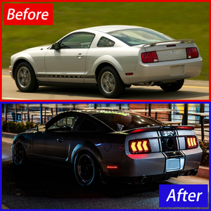 Conjunto de Luces Traseras LED para FORD <span class=keywords><strong>Mustang</strong></span> 2004-<span class=keywords><strong>2009</strong></span>, Actualización de Alta Configuración, Plug and Play, Accesorios para Automóviles - Product Image 2