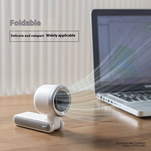 Ventilateur miniature sans balais amélioré 180 °   Ventilateur portable rechargeable pliable <span class=keywords><strong>à</strong></span> 5 vitesses, turbo, pour la maison, la voiture et l'extérieur - Product Image 5