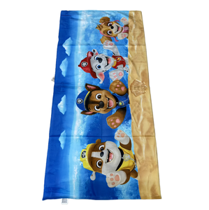 Toallas de Playa de Microfibra de Algodón Hipoalergénicas de Secado Rápido de Segunda Calidad con Diseño de Paisaje de Dibujos Animados, Estilo Lindo, Forma Cuadrada - Product Image 6
