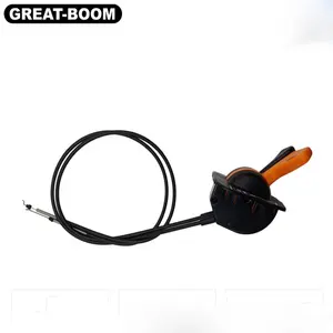 Kabel Throttle & Choke Sepeda Motor Asli Jo-hn Dee-Re Buatan Tiongkok GY20948 Pengganti Pegangan Kontrol Ganda untuk Throttle Kabel Sepeda Motor