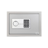 Caja Fuerte Electrónica con Teclado, Diseño de Fábrica, Caja de Seguridad Personal para el Hogar, Almacenamiento de Joyas y Documentos para el Hogar y la Oficina