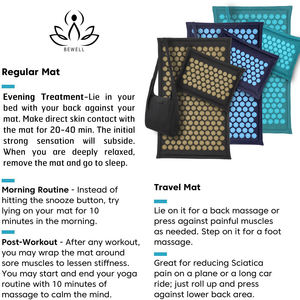 Matras Akupresur Organik Linen Alami Harbour - Product Image 5