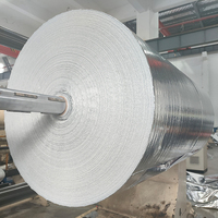 Rouleaux de mousse Epe tissés en film d'aluminium de revêtement de conteneur réfléchissant à isolation thermique