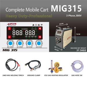 APEXYN 380V MIG315 Heavy Duty Industrial Welding Machine <strong>MIG</strong> Soldadora <strong>MIG</strong> <strong>Welders</strong> Gas No-gas <strong>MIG</strong> 0.8-1.2mm Wire - Product Image 3