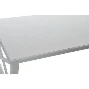 WOODEN <b>COFFEE</b> <b>TABLE</b> 108X48X56.5 <b>WHITE</b> - Product Image 3