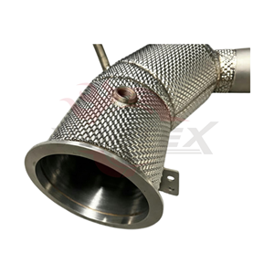 Tuberías Delanteras con Protección Térmica Vortex SS304 para Porsche 911 992 Turbo S 3.8L Twin Turbo, Kit de Cabezales de Alto Rendimiento para Carreras - Product Image 4