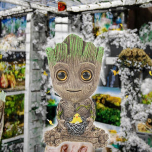 Figurine décorative pour aquarium, ornement en résine pour aquarium, accessoire de paysage sous-marin, décor mignon en forme d'arbre pour aquarium - Product Image 3