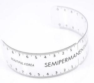 Maquillage permanent sourcil règle/outil professionnel pour la mesure de sourcil - Product Image 1