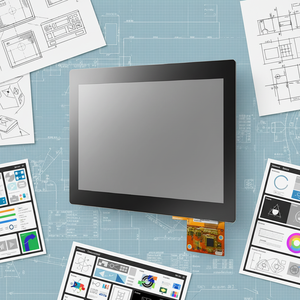 Module LCD pour kiosque extérieur Advantech IDK-2110W 10,1 pouces 1280x800 tactile PCAP/LVDS-1500nit AR anti-reflet pour automatisation industrielle - Product Image 5
