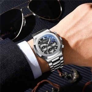 CHENXI 0092 Fashion Quartz Watches for Mens Creative Moon Phase Luxury Luminous Dial With Chronograph <b>Clock</b> Male Casual - Product Image 5