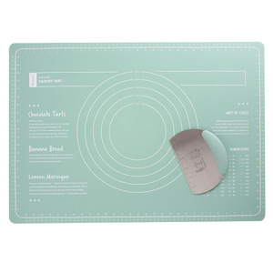 Tapis à pâtisserie Extra-large de 24x16 pouces, pour pétrir la pâte à rouler, en Silicone épais, antidérapant, avec mesure - Product Image 5