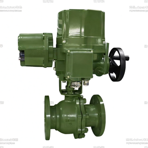 Válvula de Bola Eléctrica a Prueba de Explosiones COVNA Tipo Inteligente RS485 con Ventana de 90 Días, Válvula de Bola con Brida de Acero Inoxidable y Hierro Fundido - Product Image 2