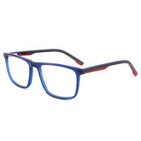 Lunettes optiques carrées TR90 personnalisées compatibles pour hommes - Toutes formes de visage
