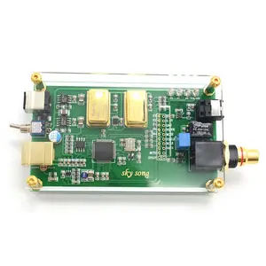 PACKBOXPRICE XMOS XU208 Asynchronous USB Coaxial Fiber Output Digital Interface IIS DSD256 Spdif Dop64 With Acrylic Sheet A6-018