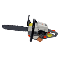 Tronçonneuse à essence UM 5200, démarrage facile, barre et chaîne de 16 pouces 3/8, accessoires complets pour la coupe du bois