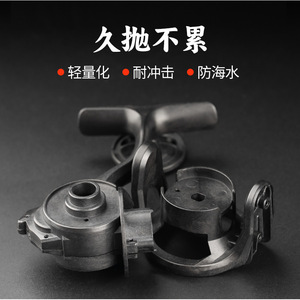 Carrete de Pesca Giratorio Chi-blade Tamaño 10000, Cuerpo Metálico, Manivela Derecha, para Agua Dulce y Salada - Product Image 3