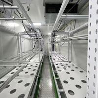 Conteneur hydroponique vertical automatisé cultivant la ferme futée de conteneur de l'unité 40ft