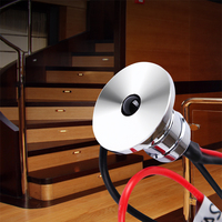 Luces Led de 12v y 24v para barco, luz de paso empotrada de forma redonda para exteriores, para barco, barco, yate, interiores, escalones, Teatro