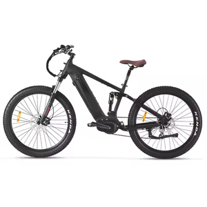 Venta de Fábrica al por Mayor, Bicicleta Eléctrica de 48v 500w con Motor Central, 27.5 Pulgadas, Batería Oculta de Aluminio, Suspensión Completa, Bicicleta de Montaña y Carretera T-HEIZ, Gran Oferta - Product Image 2