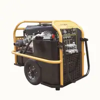 ZD27-60Twin मोबाइल कॉम्पैक्ट डीजल इंजन कंक्रीट हाइड्रोलिक यूनिट बिजली