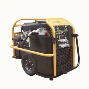 ZD27-60Twin mobile compact diesel engine concrete hydraulic power unit