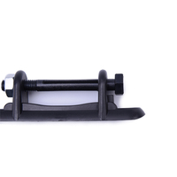 Aislante de Cinta de Material PP Negro Modelo JYZ024 para Cercas Eléctricas Agrícolas, Compatible con Cintas de hasta 55 mm