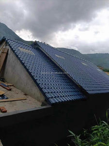 Tegola in Resina Sintetica ASA Resistente ai Raggi UV, Leggera, per <span class=keywords><strong>Infrastrutture</strong></span> Scolastiche e Ospedaliere in Cambogia - Product Image 4