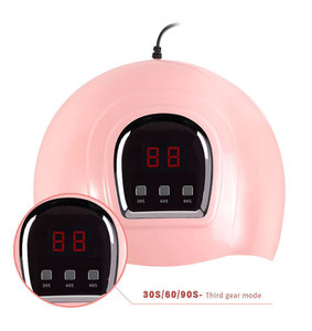 เครื่องอบเล็บยูวี LED ขนาดเล็ก 54W พร้อมหลอด LED 18 ดวง สำหรับอบเจลขัดเงา แบบพกพา ใช้สำหรับทำเล็บมือที่บ้านหรือร้านเสริมสวย - Product Image 5