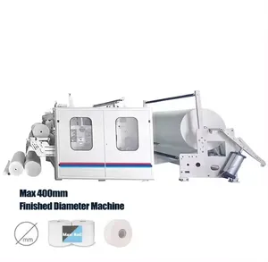 Toilettenpapiermaschinen industrielle Ausstattung mit automatischer Toilettenpapierrolle Blocksägemaschine