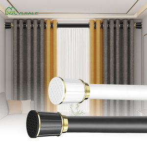 YIJIALE Tiges de <span class=keywords><strong>Rideau</strong></span> <span class=keywords><strong>Sur</strong></span> <span class=keywords><strong>Mesure</strong></span> en Métal, <span class=keywords><strong>Tringle</strong></span> Télescopique et Accessoires - Product Image 2