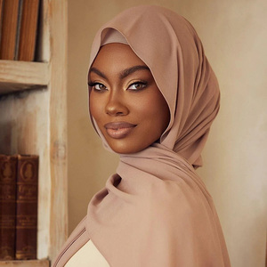 Offre Spéciale Hijab en mousseline soyeuse pour femme infroissable et coupe minimaliste pour musulman Département - Product Image 1