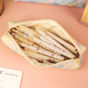 Venta al por mayor precioso estuche de lápices de corazón decorado con forro impreso lleno de <span class=keywords><strong>Girlhood</strong></span> - Product Image 3