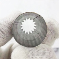 # 6B OEM DIY Hot Sale Benutzer definiertes Logo Große Größe 1 Stück Back zubehör 304 Edelstahl Kuchen Dekoration Werkzeug Rohrleitung Düsens pitze