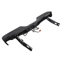 Paraurti posteriore completo in acciaio nero per Toyota Tacoma Truck 1995-2004
