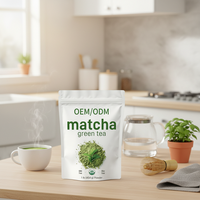 Compléments alimentaires naturels au matcha antioxydant pour améliorer l'immunité, usage adulte, poudre de thé vert instantané en vrac, 454 g