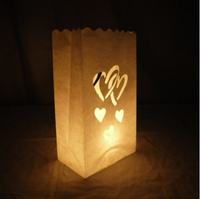 Sac de lanterne en papier ignifuge luminaria pour mariage, décoration, hôtel, festival, offre spéciale