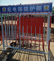 Caja de Distribución Temporal Impermeable IP65, Panel de Control de 63A, Unidad de Energía con Construcción de Acero Galvanizado ABS para Obras de Construcción