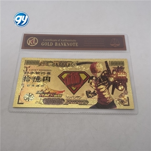 ธนบัตรอนิเมะวันพันช์แมน 10000 เยน ลายการ์ตูนญี่ปุ่นสวยงาม บรรจุในซอง สำหรับเป็นของที่ระลึกและสะสมการ์ด - Product Image 5