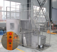 Chariot à viande électrique à haute pression Euro Bin Machine à laver nouvelle condition pour le nettoyage de la voiture et l'enlèvement des peaux de viande