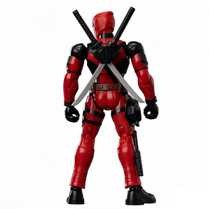 ฟิกเกอร์อนิเมะซูเปอร์ฮีโร่ใหม่ของ Blokees ตัวละครเดดพูลจาก Marvel ข้อต่อขยับได้ ผลิตจาก PVC ของเล่นการ์ตูนสำหรับสะสมโมเดล - Product Image 4