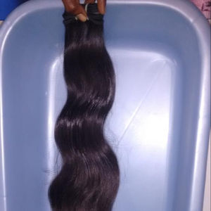 100% <b>Best</b> Quality Indian <b>Natural</b> Process Hair Weaving.Good Feedback Remy Human Hair Weaving.Machine double weft hairs - Product Image 1