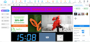 <span class=keywords><strong>Free</strong></span> Cloud Service Digital Signage Server-Steuerungs system Inhalts verwaltungs <span class=keywords><strong>software</strong></span> für LED-Bildschirm und LCD-Displays - Product Image 3