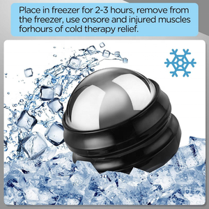 Balle de massage en acier inoxydable en gros, balle roulante à froid et à chaud, balle de glace, outil de soin de la peau - Product Image 3