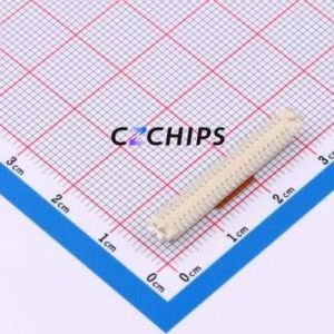 X1016WF-51-46SN Board-to-Board & Backplane Connector SMD,P=1mm Connector 51P 1mm Vertical Mount 2 - Product Image 2