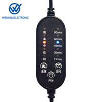 Câble de Commutation 5V 12V à Contrôle de Température pour Matelas de Thérapie par Lumière Rouge Infrarouge pour Domotique avec Protection IP65 et Courant Nominal 2A