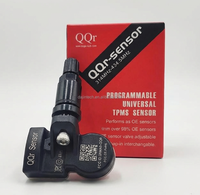 Capteur TPMS universel 315 MHz + 433 MHz, capteur de surveillance de la pression des pneus 2-en-1 programmable compatible avec l'outil TPMS Q04 Q03