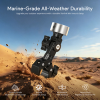 Support de montage Starlink Mini EP-SK0146S en aluminium avec adaptateur de vis 1/4 pour trépied, toit de camping-car, yacht